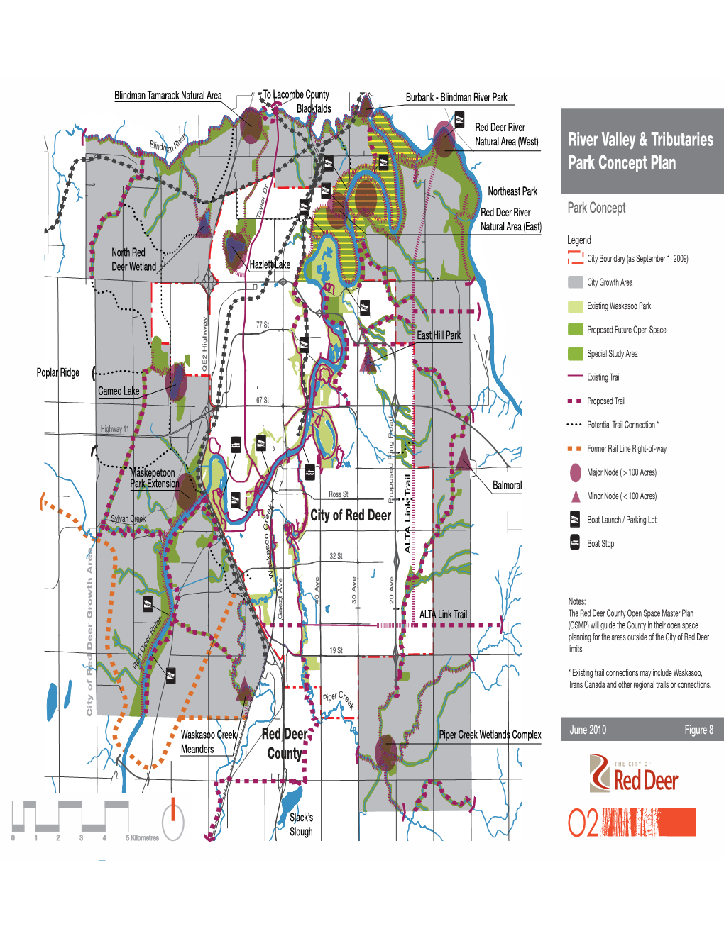 River Valley and Tributaries Park Concept Plan