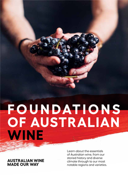 Foundations of Australian Wine