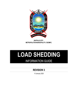 Load Shedding Information Guide
