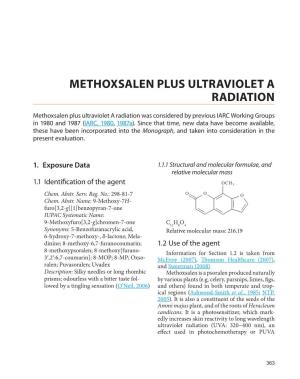 Methoxsalen Plus Ultraviolet a Radiation