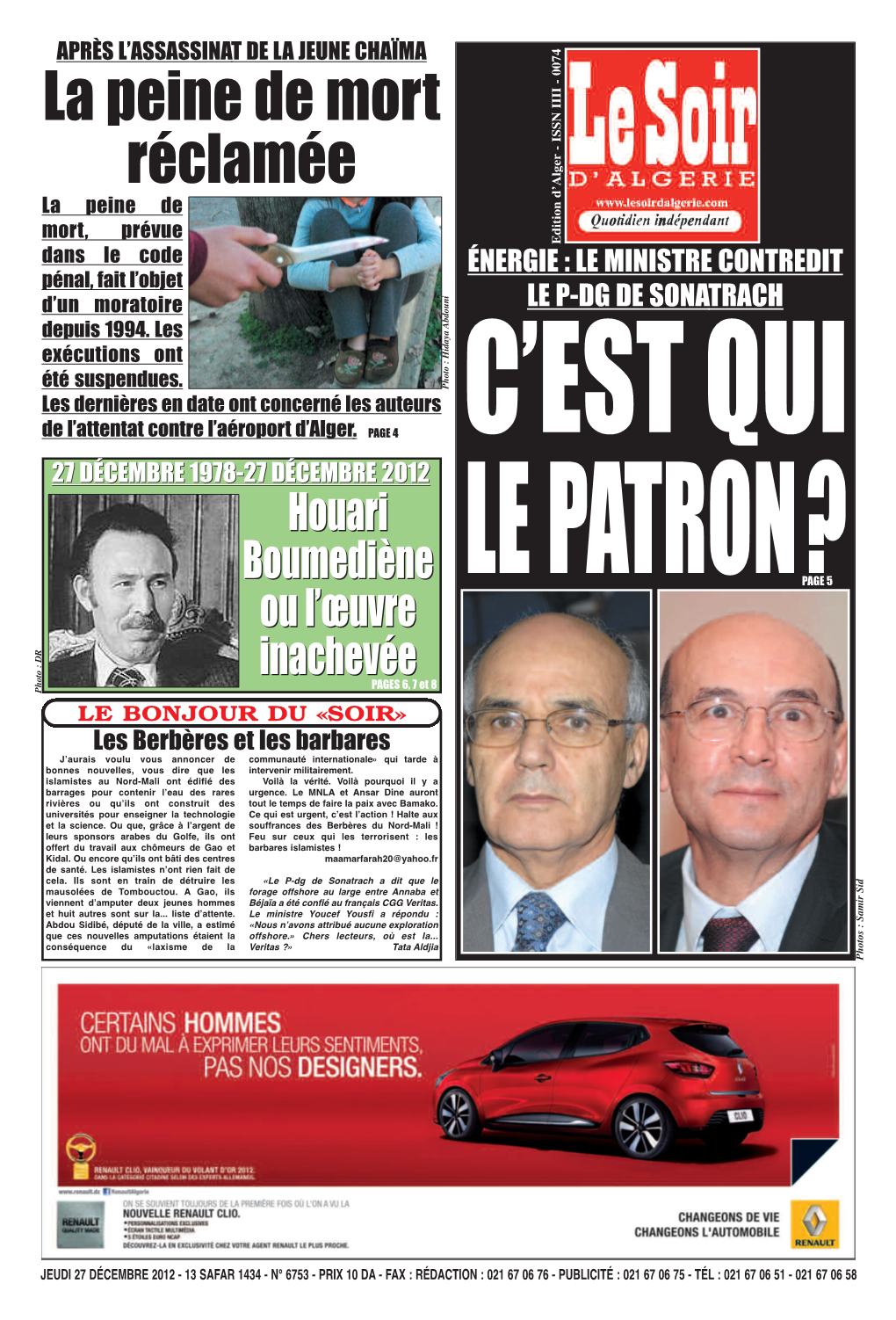 Lire Le Journal En