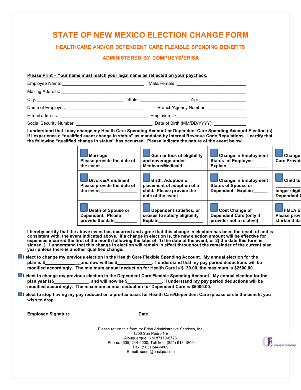 FSA Program Description