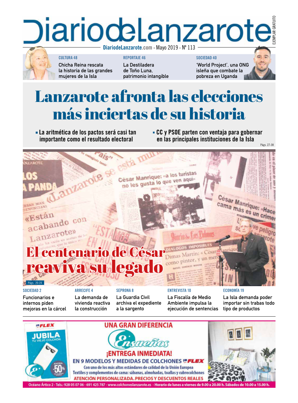 Diariodelanzarote.Com · Mayo 2019 · Nº 113