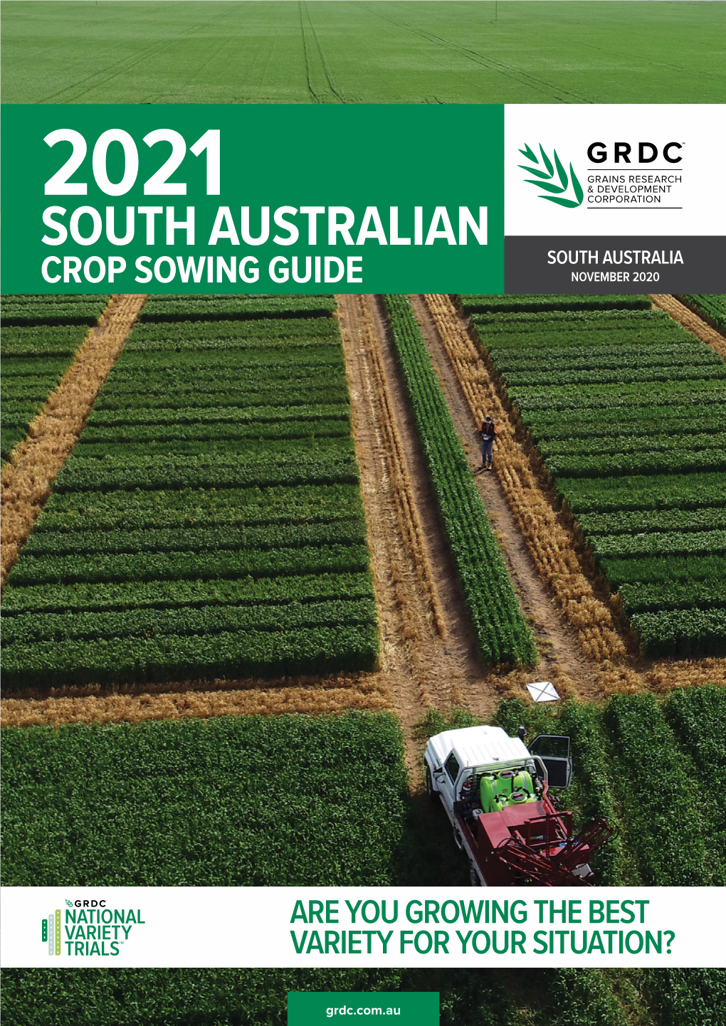 2021 South Australian Crop Sowing Guide