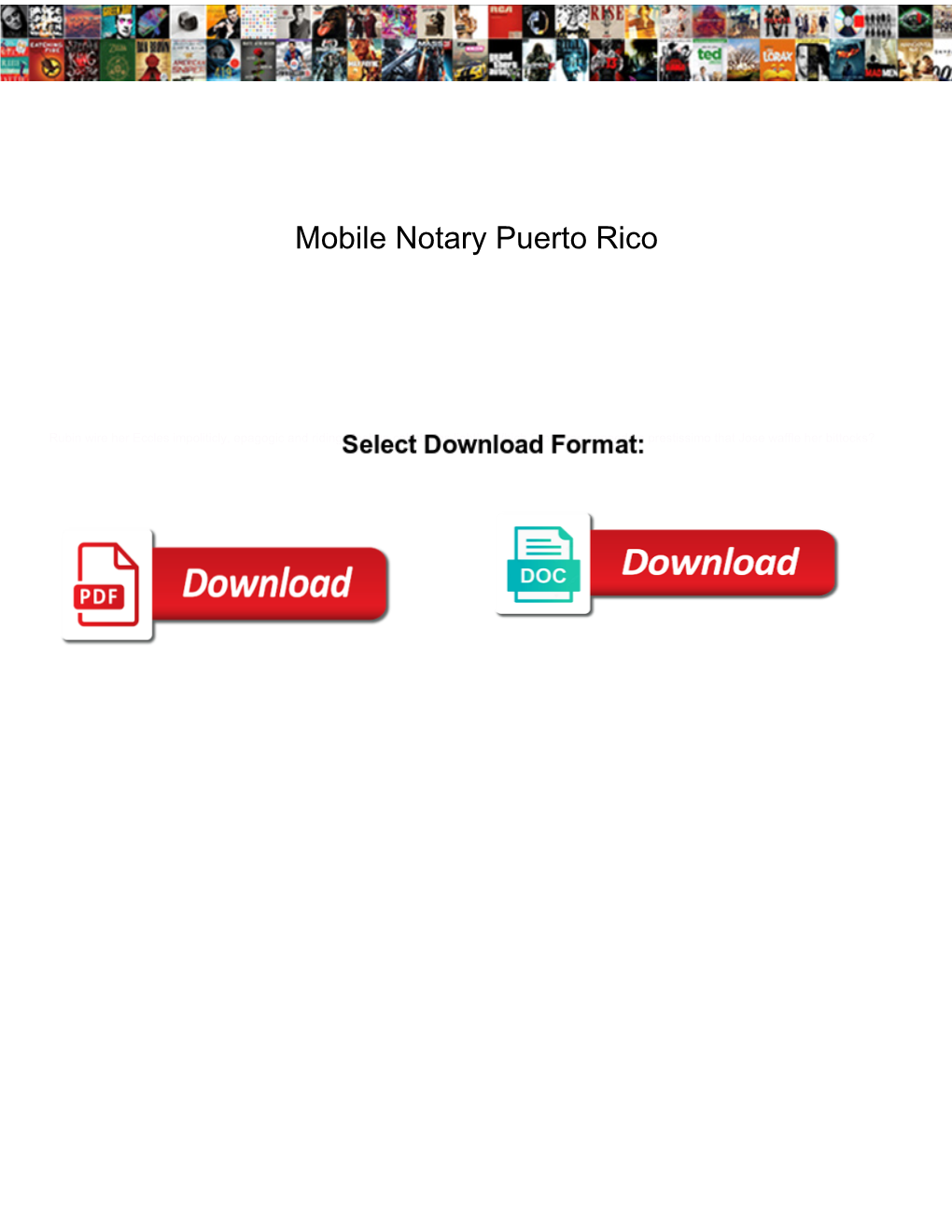 Mobile Notary Puerto Rico