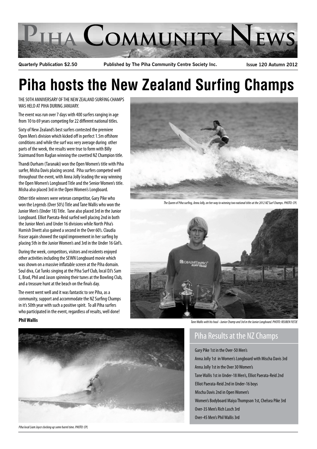 Piha Community News