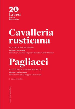 Cavalleria Rusticana Pagliacci