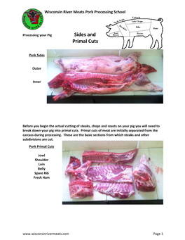 Pork School Booklet