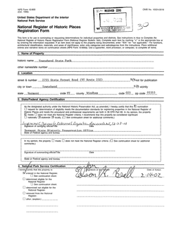 National Register of Historic Places Registration Form (National Register Bulletin 16A)
