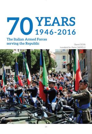 The Italian Armed Forces Serving the Republic