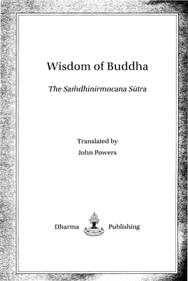 Wisdom of Buddha