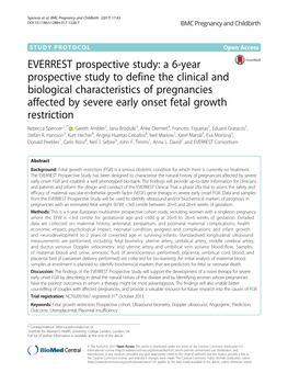 EVERREST Prospective Study