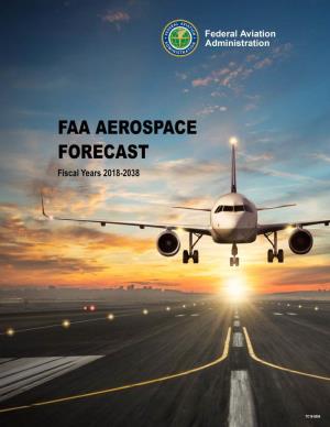 FAA Aerospace Forecast FY 2018-2038
