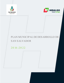 Plan Municipal De Desarrollo De San Salvador