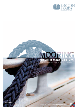 Premium Mooring Lines for Reliability and Security