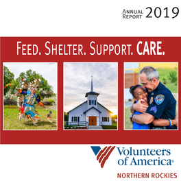 Feed. Shelter. Support. CARE