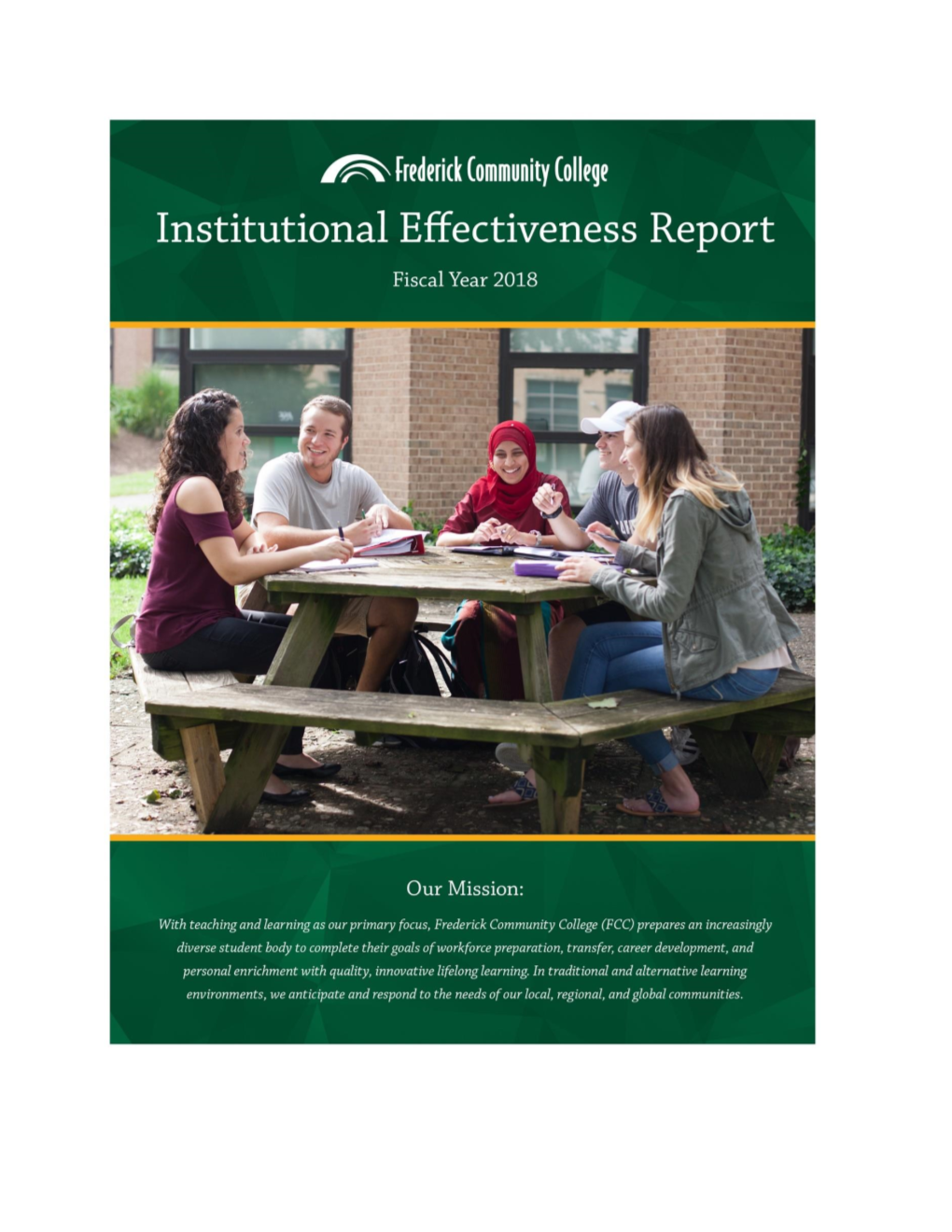 Frederick Communty College Institutional Effectiveness Report