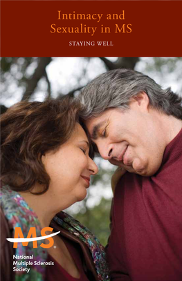 Intimacy and Sexuality in MS Staying Well Michael (Front Cover), Diagnosed in 2004