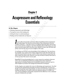 Acupressure and Reflexology Essentials