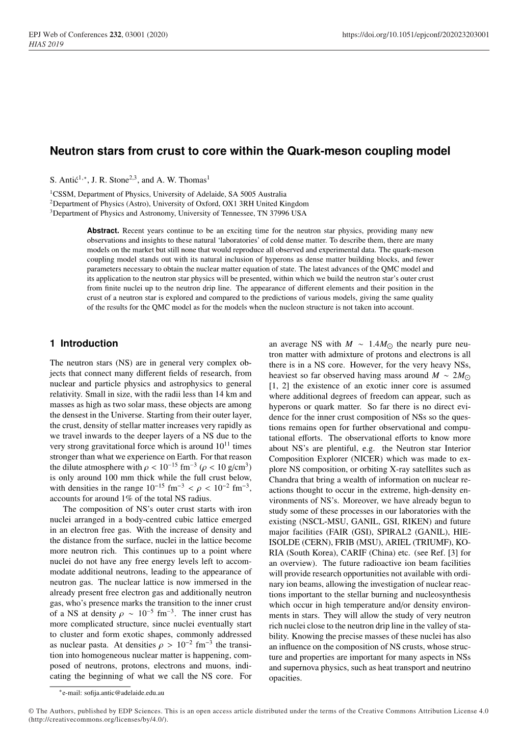 Neutron Stars from Crust to Core Within the Quark-Meson Coupling Model