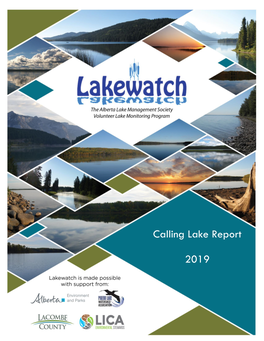 Calling Lake Report 2019