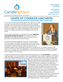 Lights of Courage Luncheon