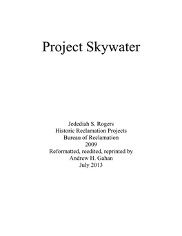 Project Skywater