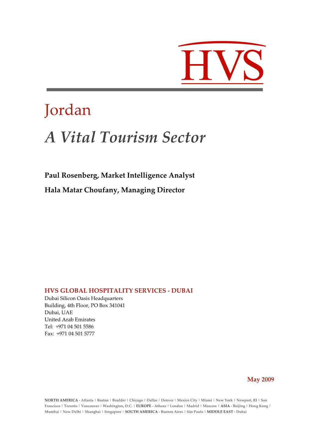 A Vital Tourism Sector