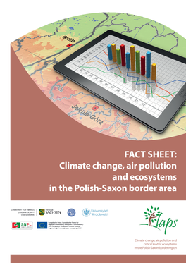 FACT SHEET: Climate Change, Air Pollution and Ecosystems in the Polish-Saxon Border Area