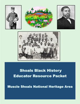 Shoals Black History Educator Resource Packet