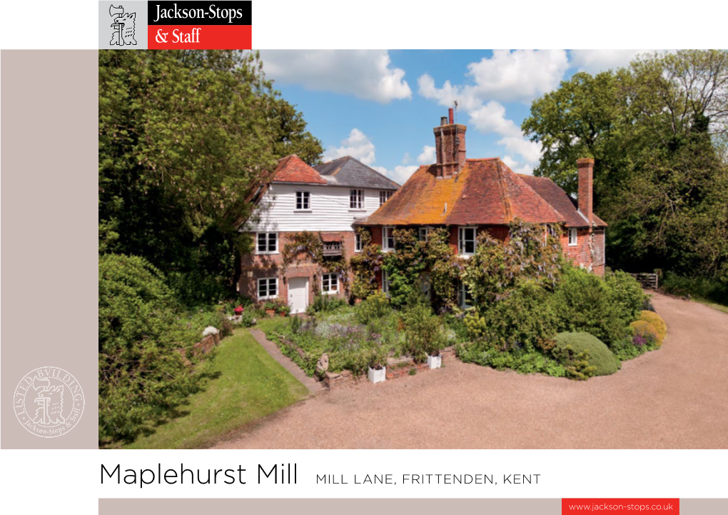 Maplehurst Mill MILL LANE, FRITTENDEN, KENT