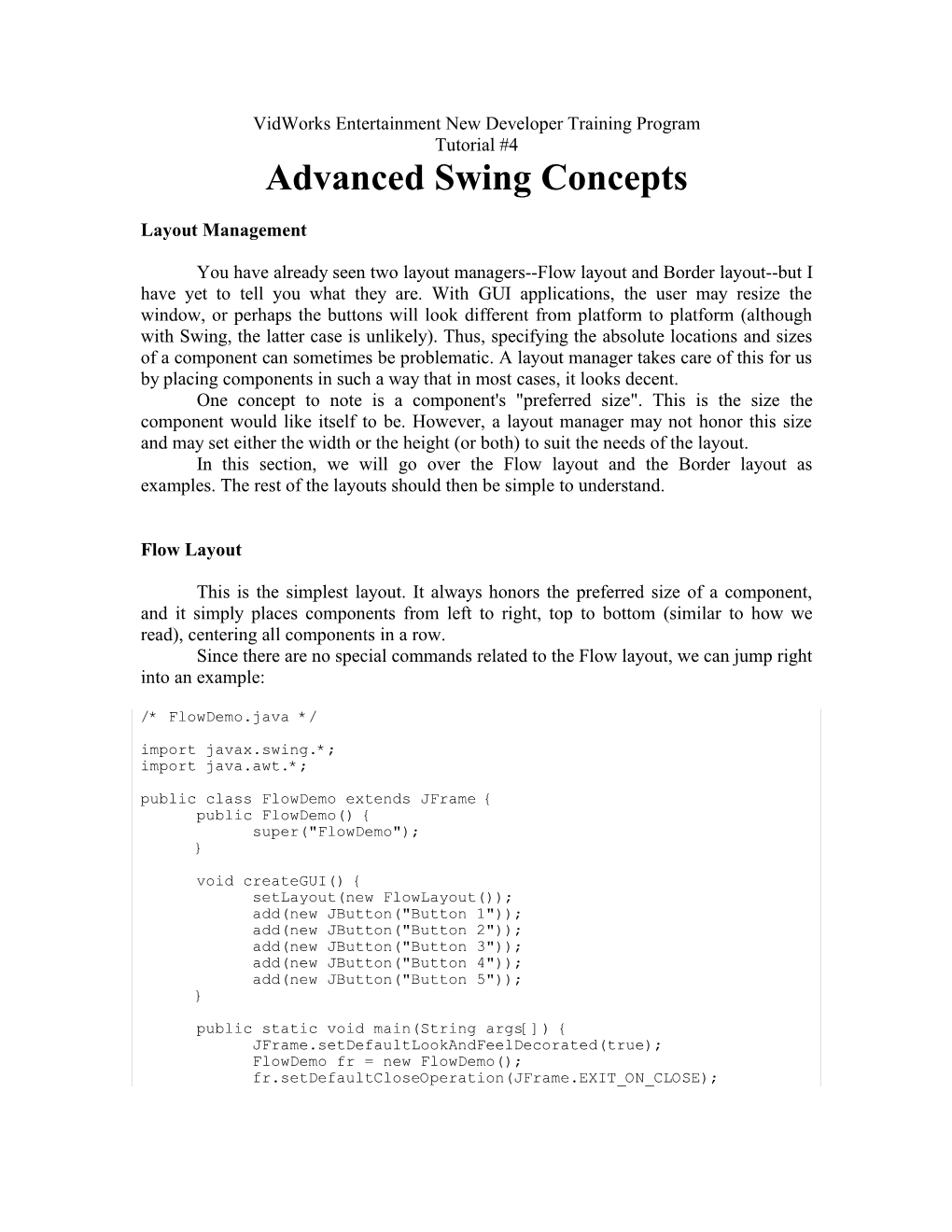 Advanced Swing Concepts -.:: GEOCITIES.Ws