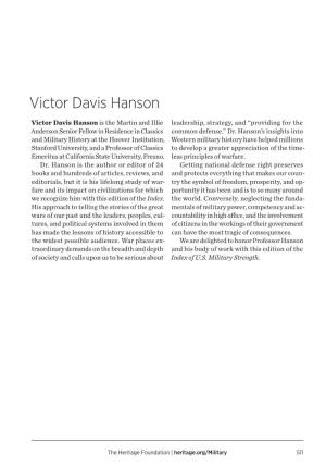 Victor Davis Hanson