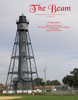 T He Beam Journal of the New Jersey Lighthouse Society, Inc