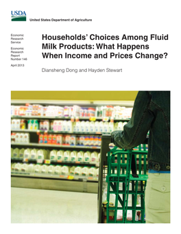 Households' Choices Among Fluid Milk Products