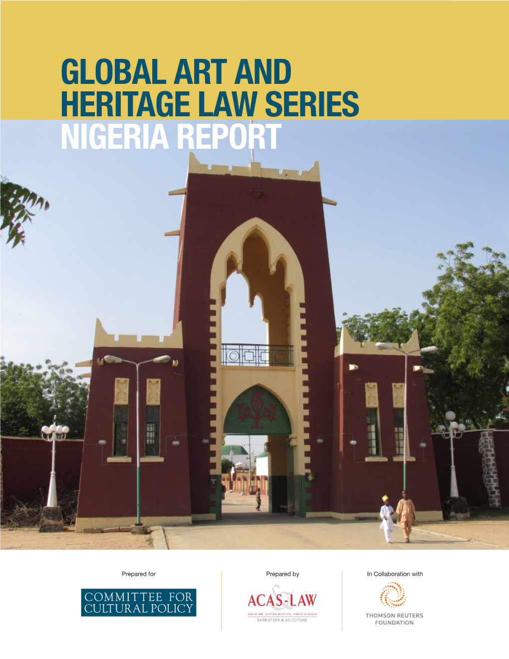 Global Art and Heritage Law Series Nigeria Report