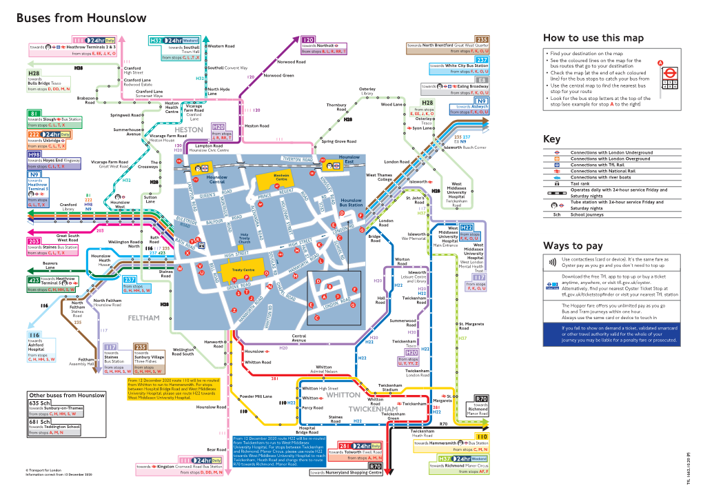 Buses from Hounslow