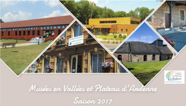 Programme Musées Vallées Et Plateau D'ardenne