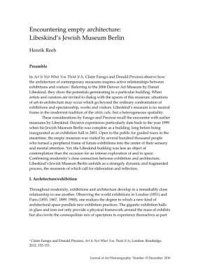 Libeskind's Jewish Museum Berlin