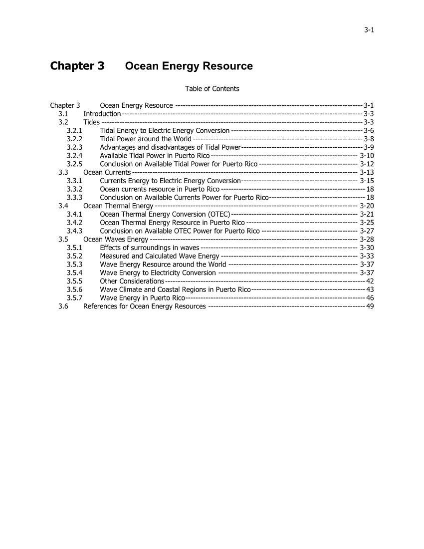 Chapter 3 Ocean Energy Resource