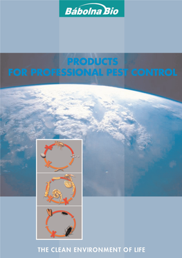 Concentrates Against Stored Product Pests G Ready-To-Use Insecticides