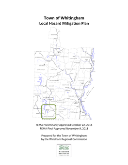 Town of Whitingham, VT 1 Local Hazard Mitigation Plan