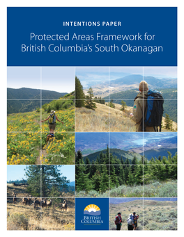 Protected Areas Framework for British Columbia's South Okanagan