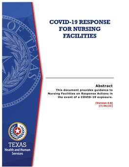 Covid-19 Response for Nursing Facilities