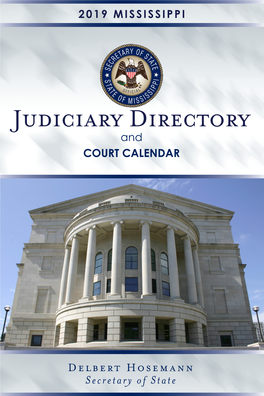 Judiciary Directory and COURT CALENDAR