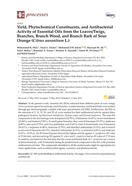 Citrus Aurantium L.)