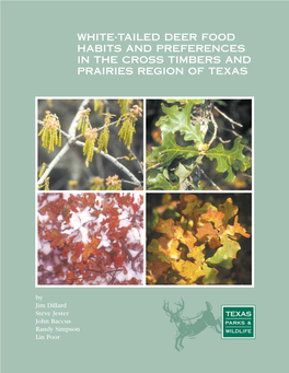 White-Tailed Deer Food Habits and Preferences in the Cross Timbers and Prairies Region of Texas