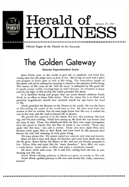 Herald of Holiness Volume 49 Number 48 (1961)
