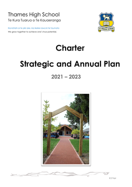 Charter Strategic and Annual Plan