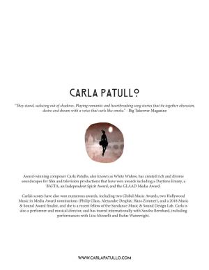 Carla Patullo